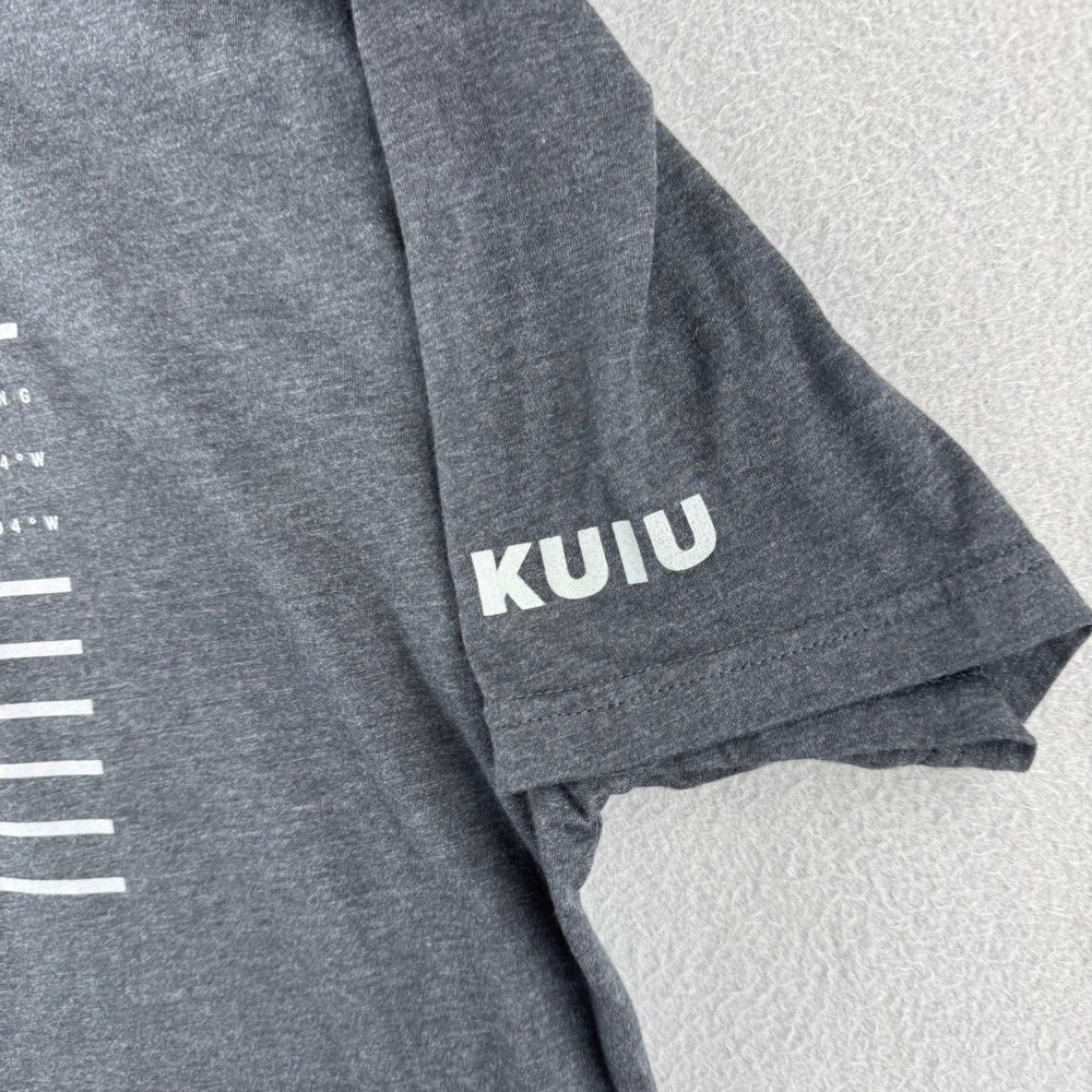 Kuiu T Shirt Mens XL Gray Short Sleeve Tee Soft Cotton Hunting Graphic Print - Picture 2 of 10